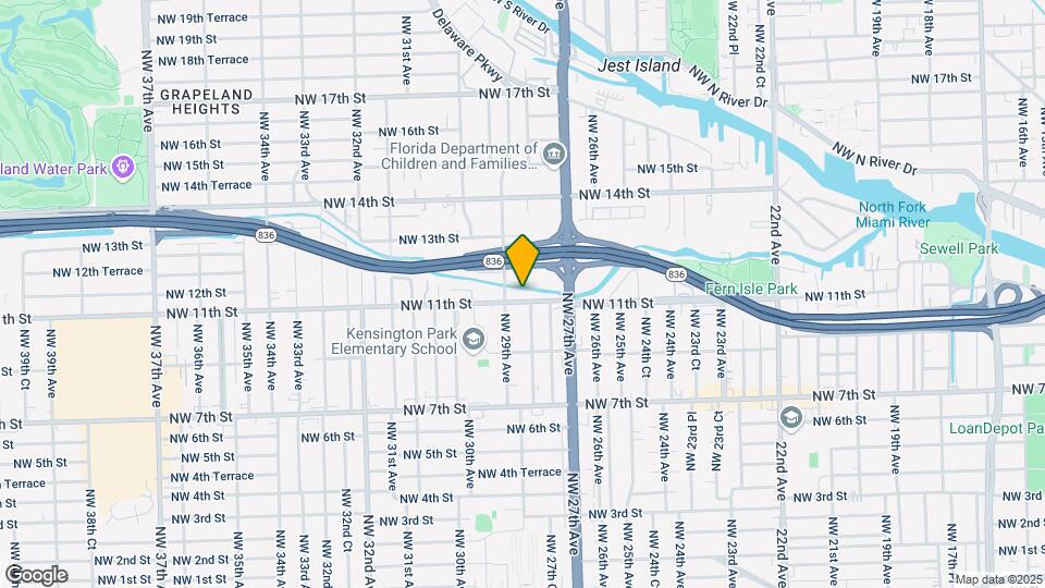 2807 NW 11th St Map and Location Details