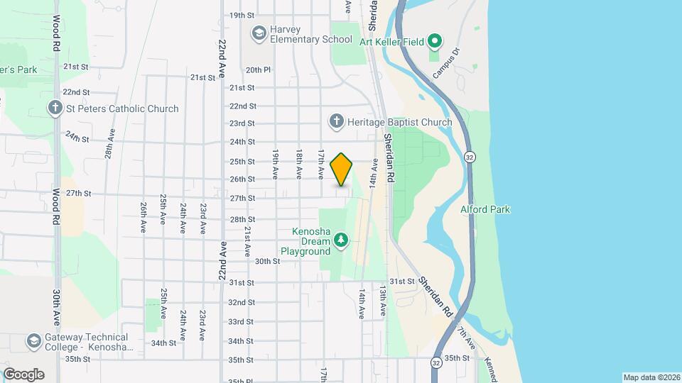 1602 27th St Mapa y Detalles de la Ubicación