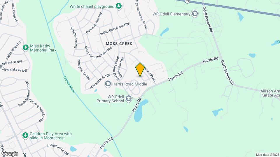 9448 Grand Oaks St NW Mapa y Detalles de la Ubicación