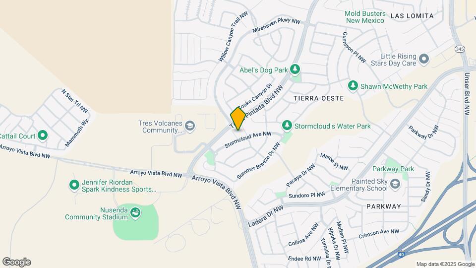 1604 Gale Ct NW Mapa y Detalles de la Ubicación