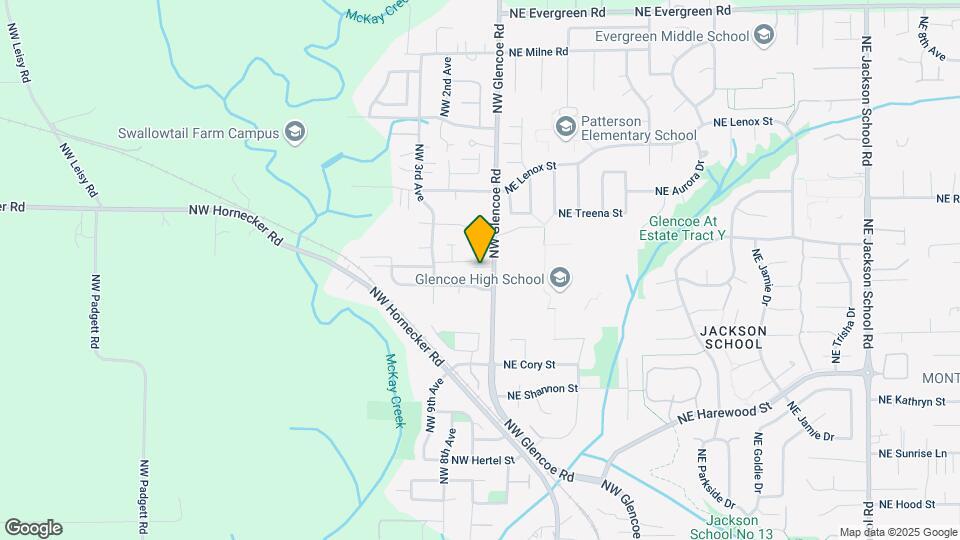 2991 NW Glencoe Rd Map and Location Details
