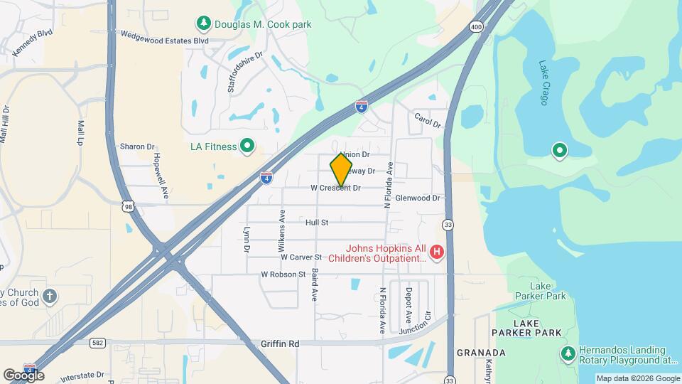 314 W Crescent Dr Map and Location Details