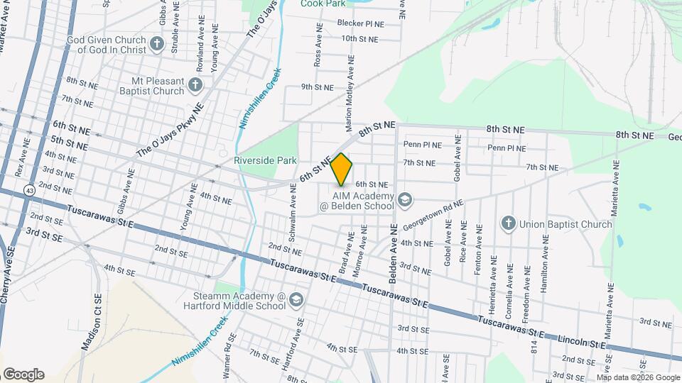 1866 6th St NE Mapa y Detalles de la Ubicación
