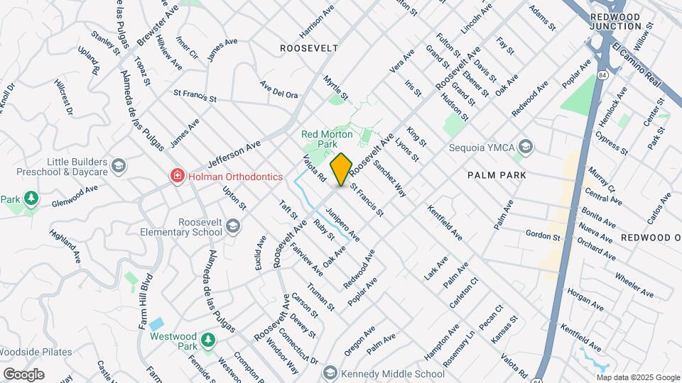 1105 Valota Rd Map and Location Details