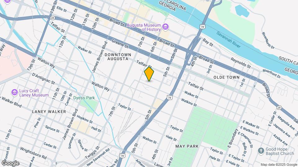 537 Watkins St Map and Location Details