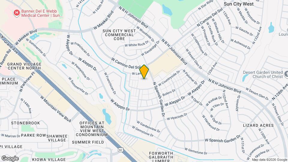 Solstice Senior Living at Sun City West Mapa y Detalles de la Ubicación