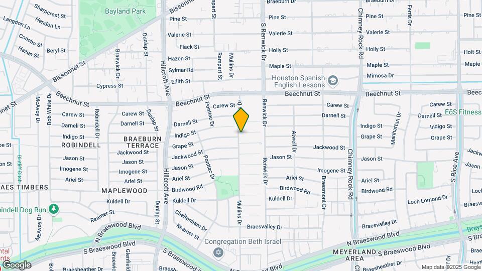 5539 Indigo St Map and Location Details