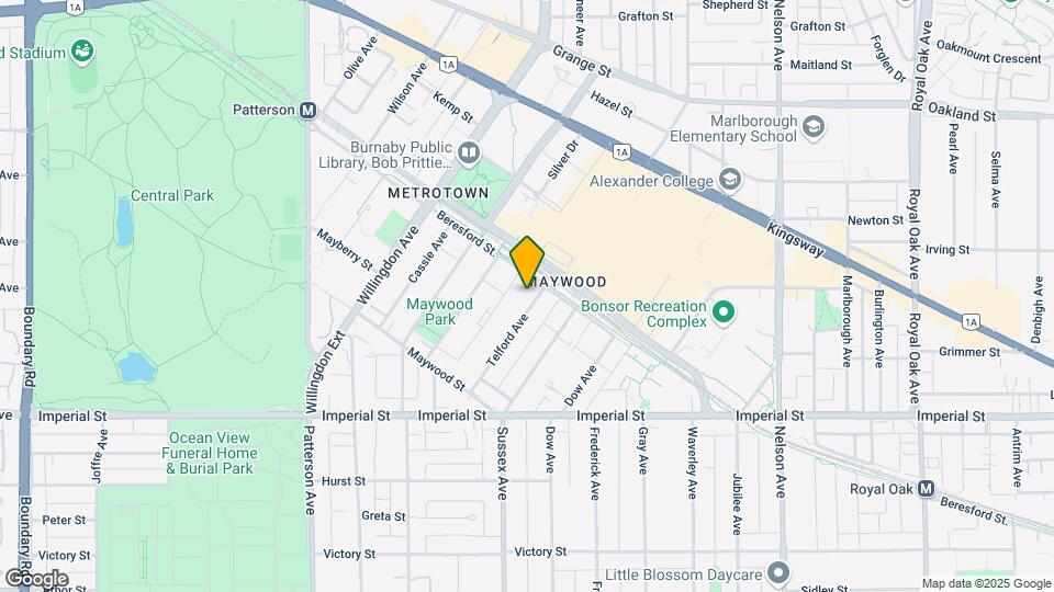 6461 Telford Ave Map and Location Details