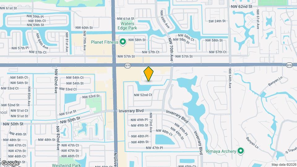 7350 NW 54th St Mapa y Detalles de la Ubicación