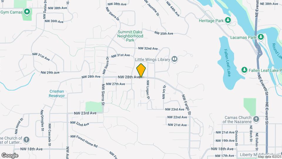 Camas Ridge Apartments Mapa y Detalles de la Ubicación