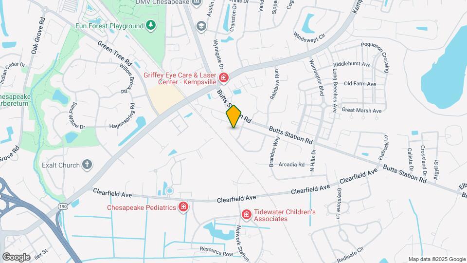 804 Arondale Crescent Map and Location Details