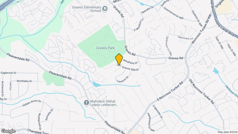 6818 Graves Mill Dr Mapa y Detalles de la Ubicación