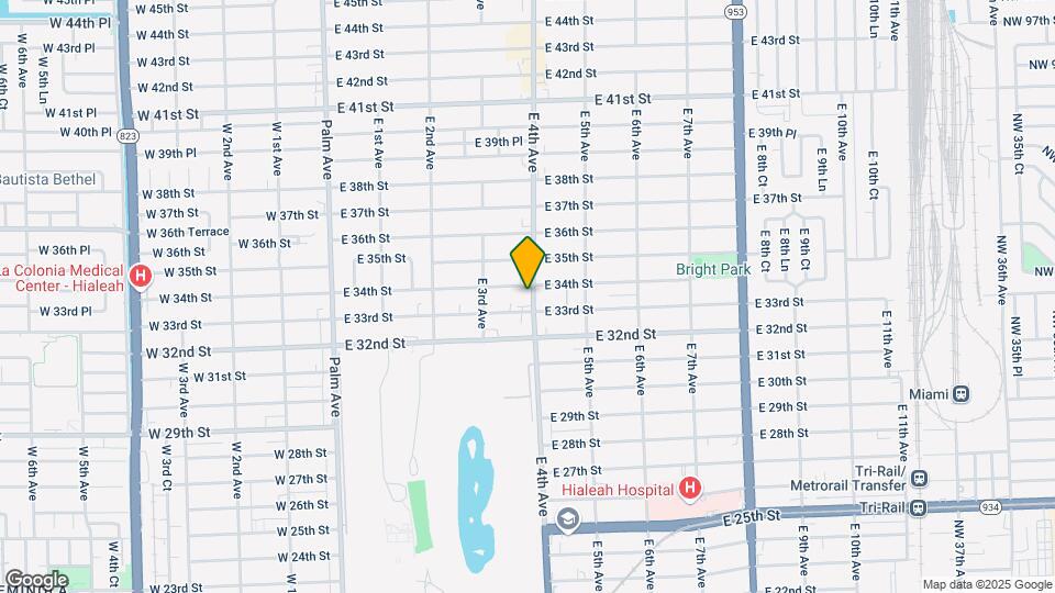 3350 E 4th Ave Map and Location Details
