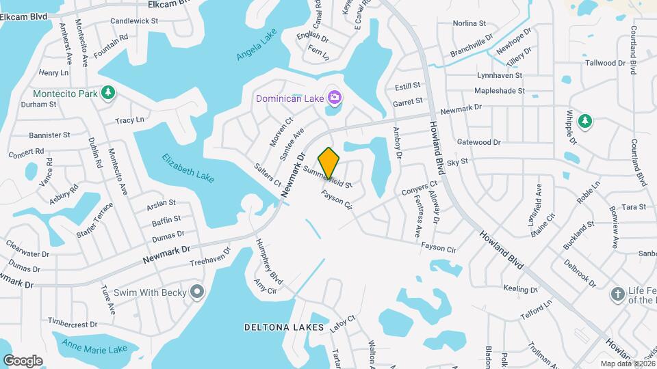 2791 Summerfield St Mapa y Detalles de la Ubicación