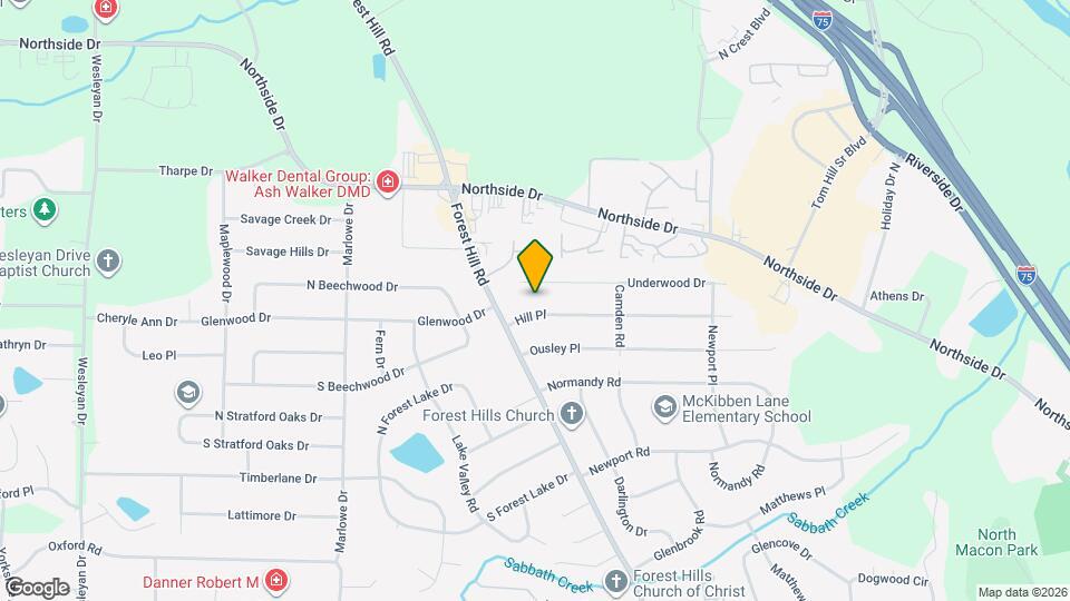 930 Hill Pl Map and Location Details