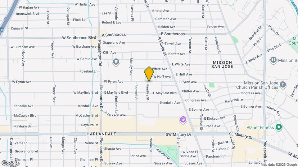 224 W Pyron Ave Map and Location Details