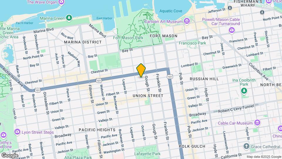 1749 Greenwich St Map and Location Details