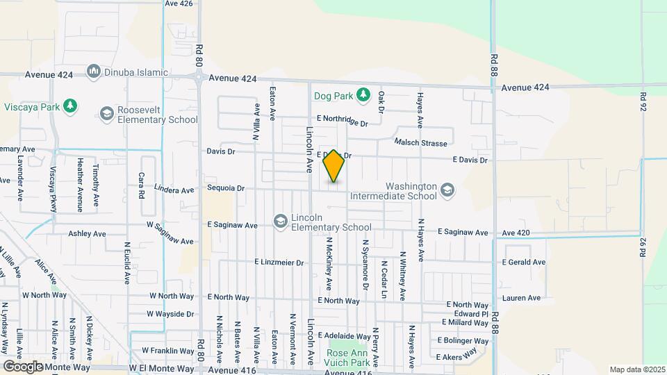 1202 N McKinley Ct Map and Location Details