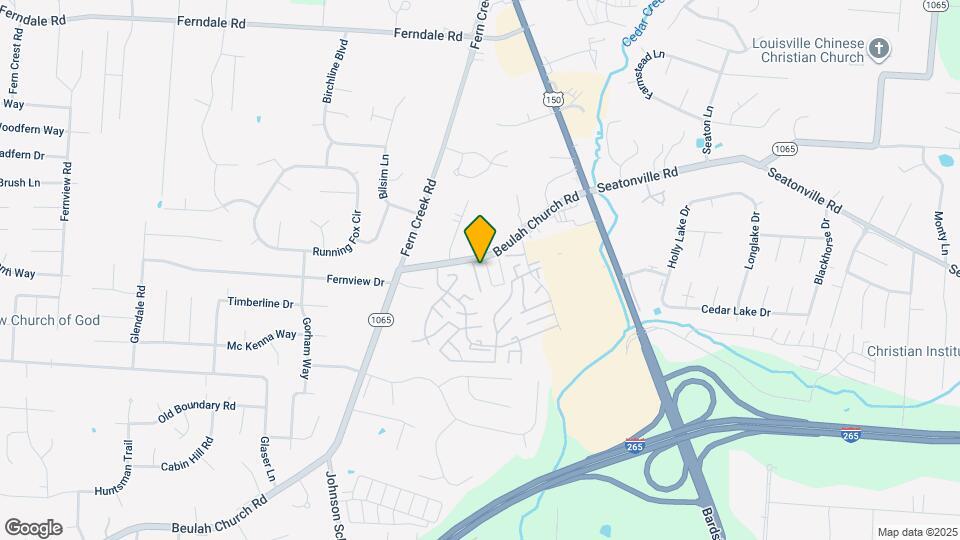 Beulah Creek Apartments Map and Location Details