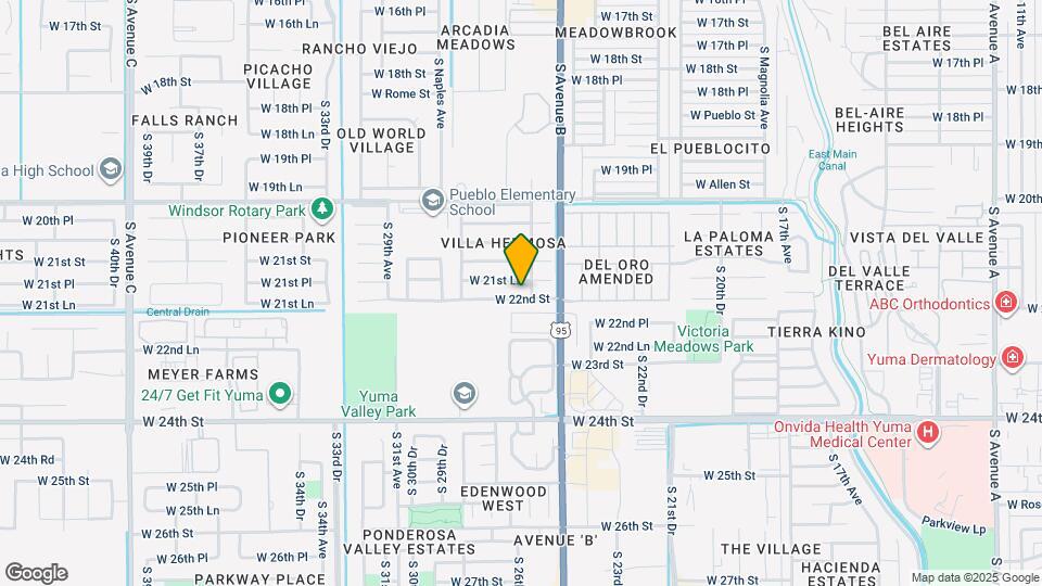 2536 W 22nd St Map and Location Details