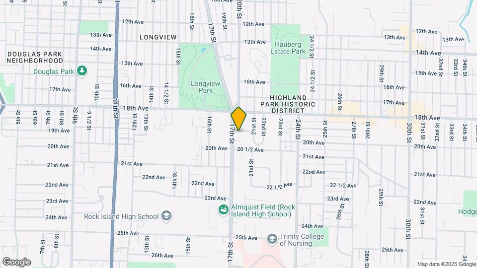 1718 19th Ave Map and Location Details