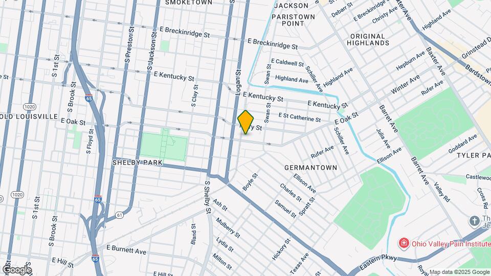 919 E Oak St Mapa y Detalles de la Ubicación