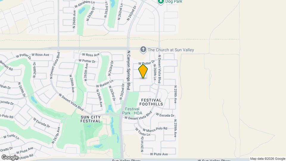 26135 W Runion Dr Map and Location Details