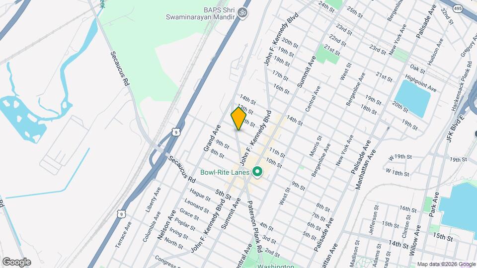 1012 Paterson Plank Rd Map and Location Details