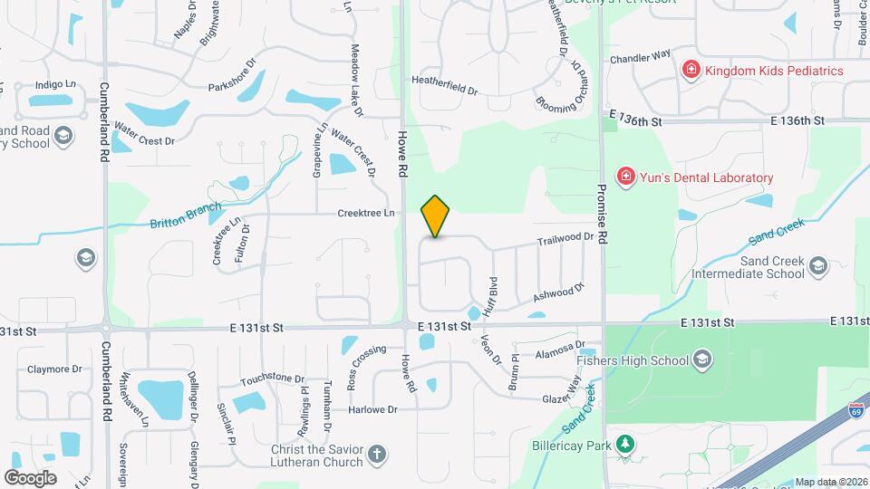 10655 Trailwood Dr Map and Location Details