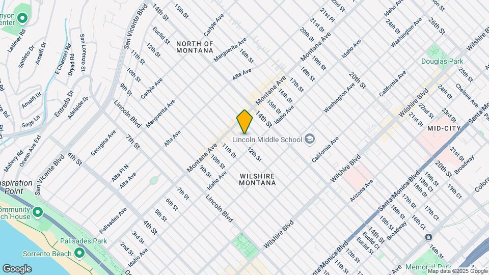 837 12th St Map and Location Details