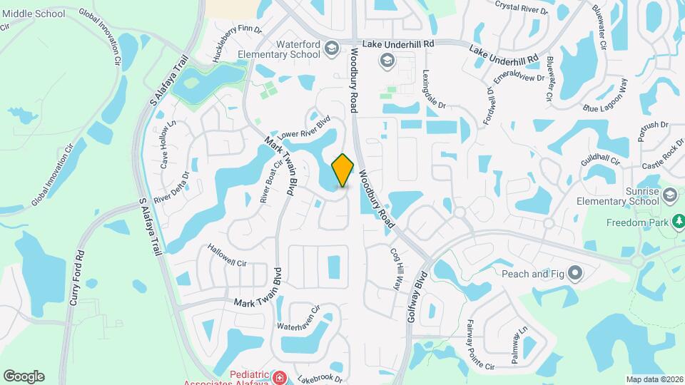 12821 Lower River Blvd Map and Location Details