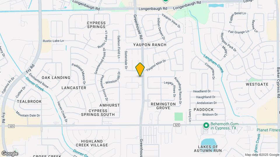 19507 Narcissus Brook Ln Map and Location Details