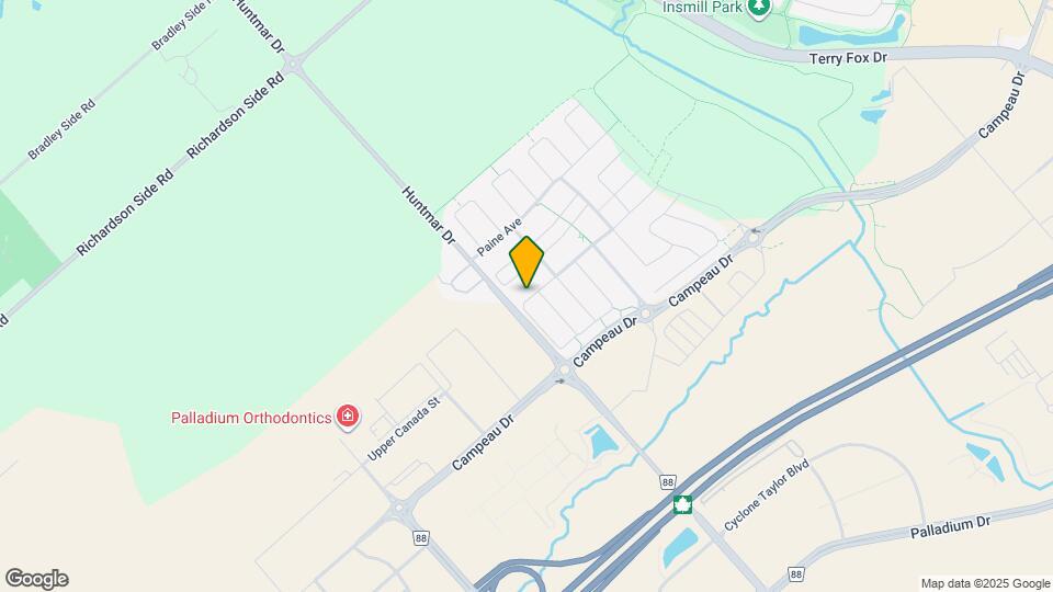 109 Calvington Ave Map and Location Details