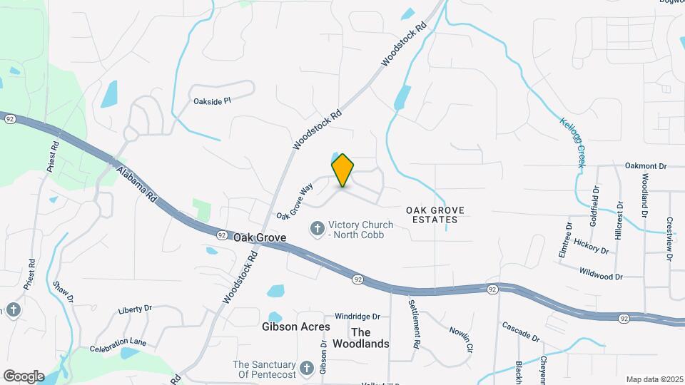 138 Oak Grove Pl Map and Location Details
