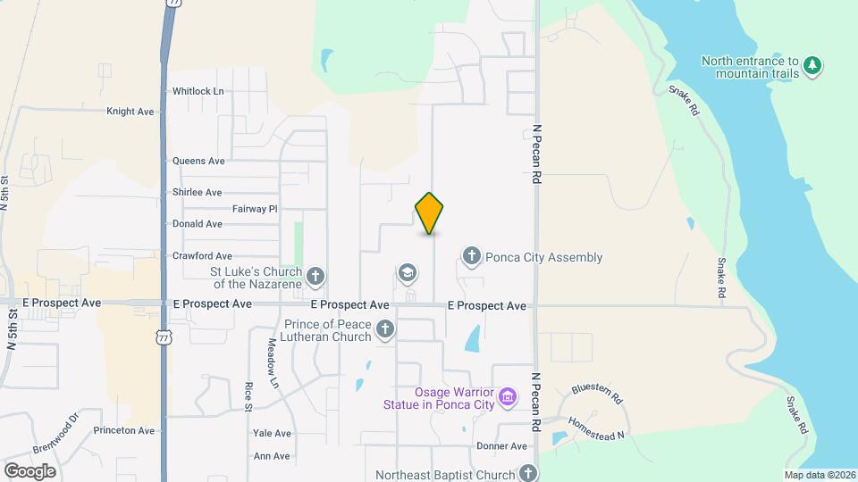 3200 El Camino St Map and Location Details