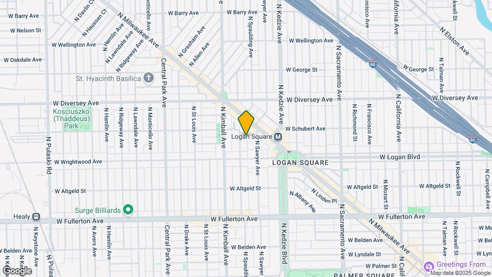 2639-2645 N Spaulding Ave Map and Location Details