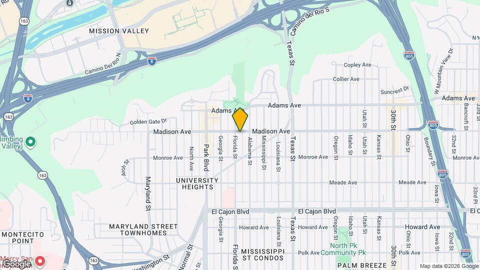 4585 Florida St Map and Location Details