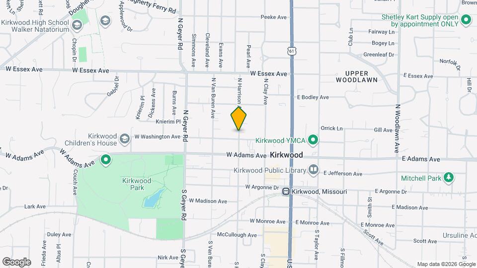 412 N Harrison Ave, Unit 412 Mapa y Detalles de la Ubicación