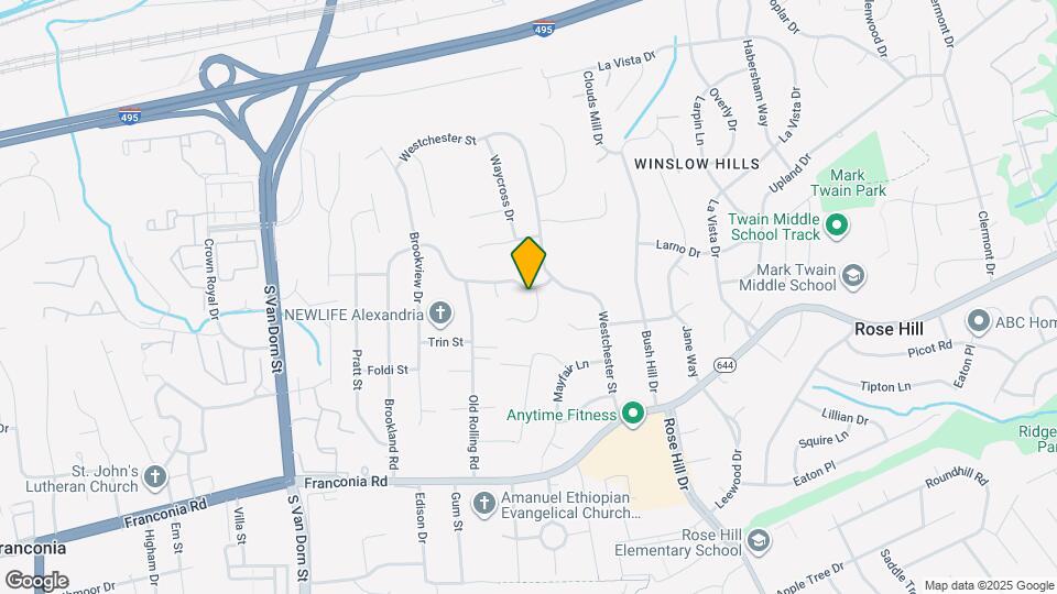 5405 Brookland Rd Map and Location Details