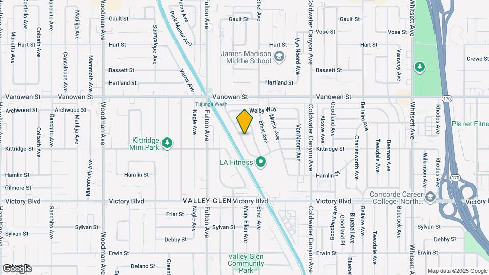 6644 Atoll Ave Map and Location Details