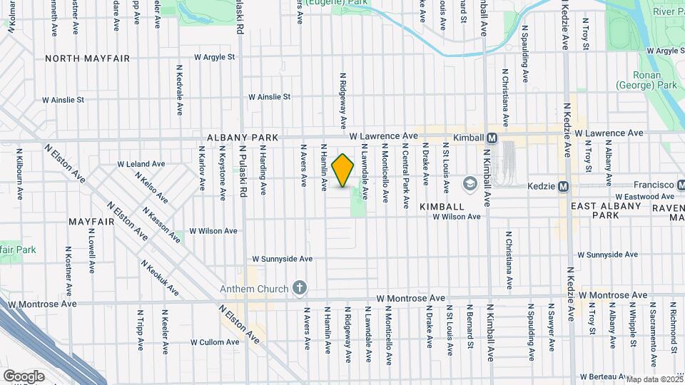 3732 W Eastwood Ave Map and Location Details