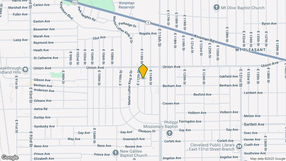 3550 E 113th St Map and Location Details