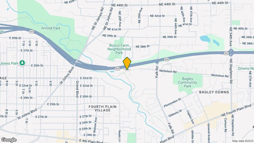 3505 Nicholson Rd Map and Location Details