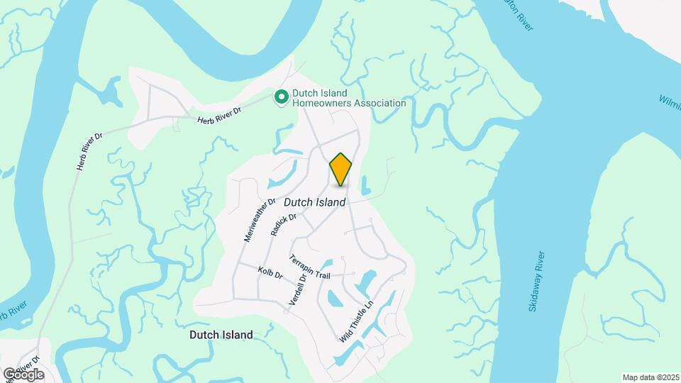 129 Dutch Island Dr Mapa y Detalles de la Ubicación