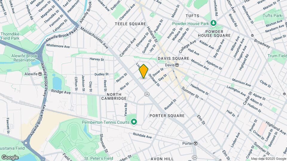 21 Dover St, Unit 2 Map and Location Details