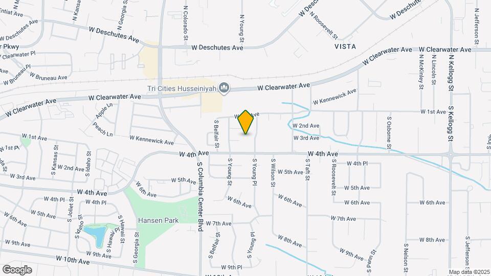 7128 W 3rd Pl Map and Location Details