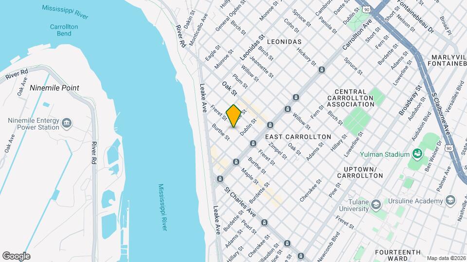 8224 Freret St Mapa y Detalles de la Ubicación