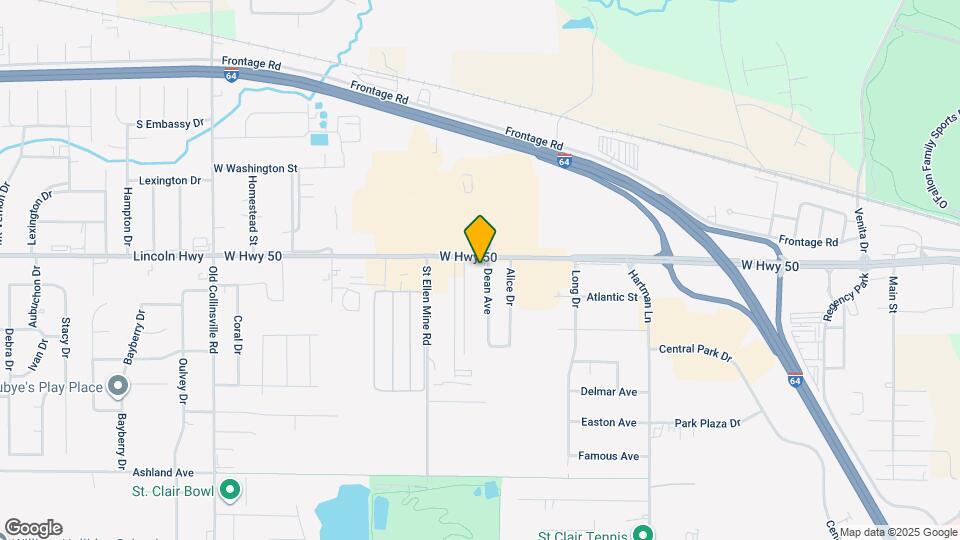 1603 W Hwy 50 Map and Location Details