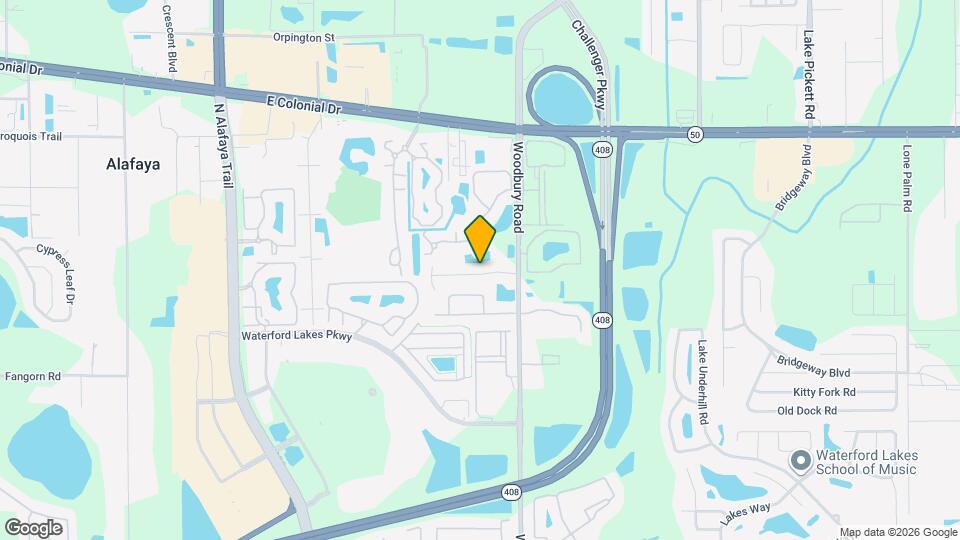 12809 Parkbury Dr, Unit 1-E Mapa y Detalles de la Ubicación