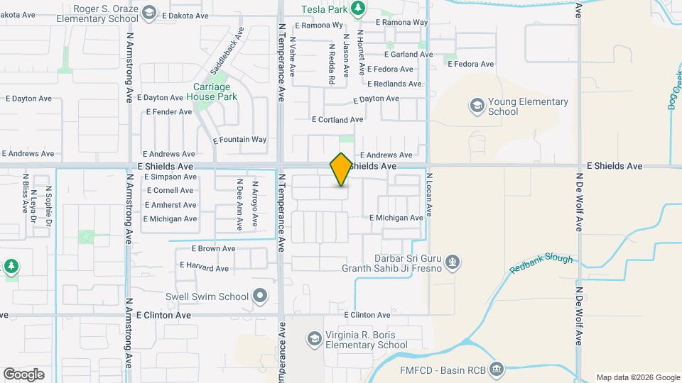7229 E Cornell Ave Mapa y Detalles de la Ubicación